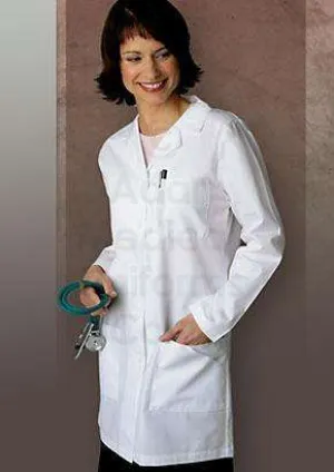 36" Slim-Fit Lab Coat