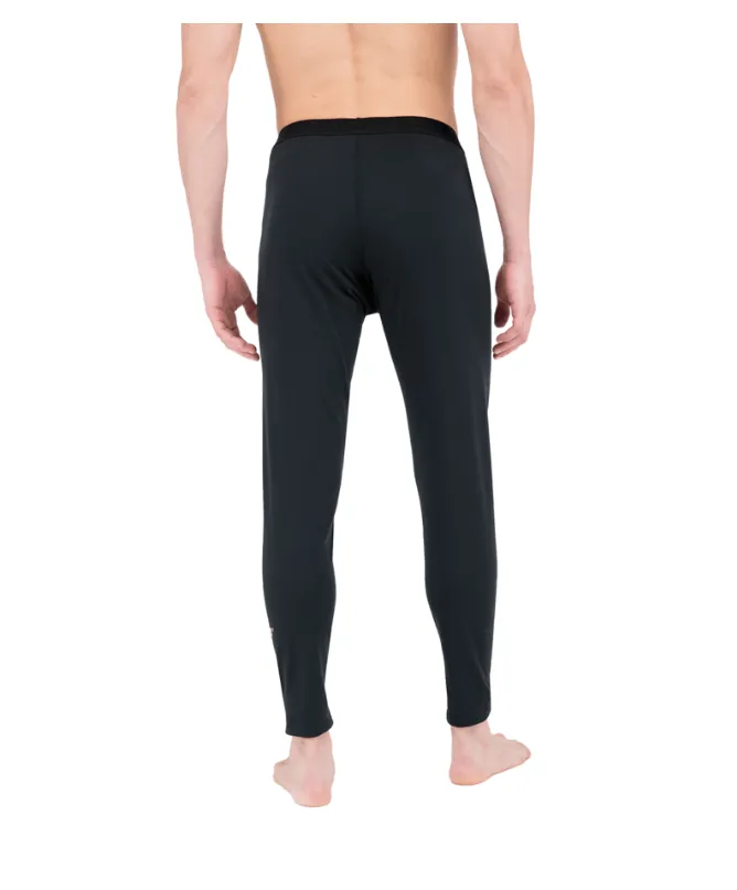 4.0 Men's Expedition Weight Fleece Thermal Base Layer Pant | Black