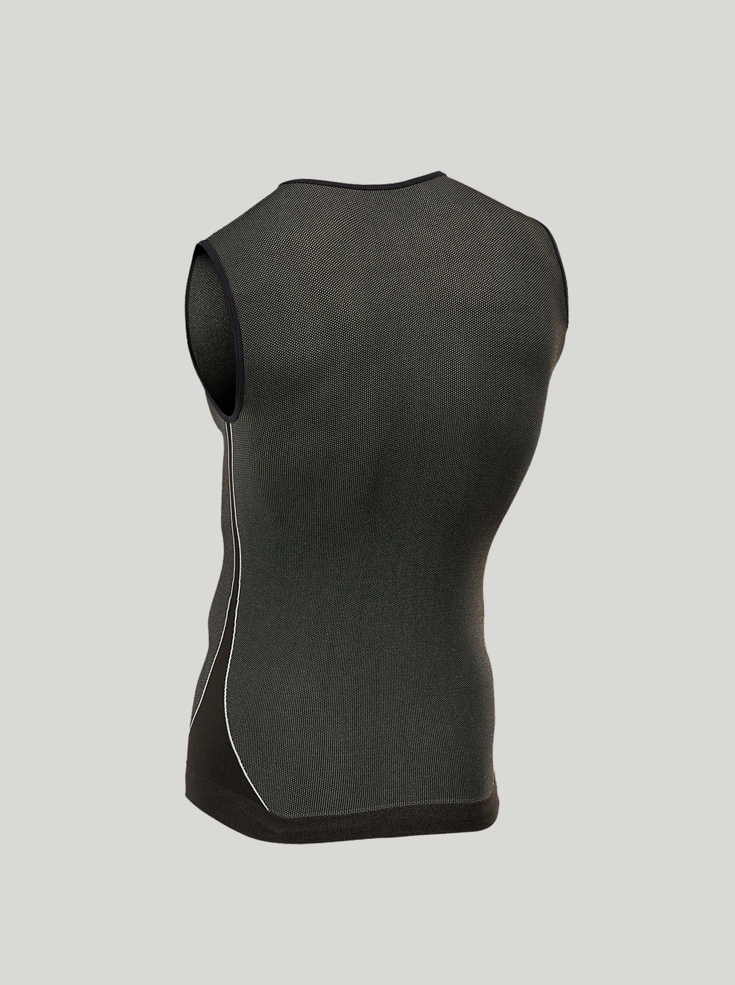 Black Sleeveless Base Layer (UNISEX)