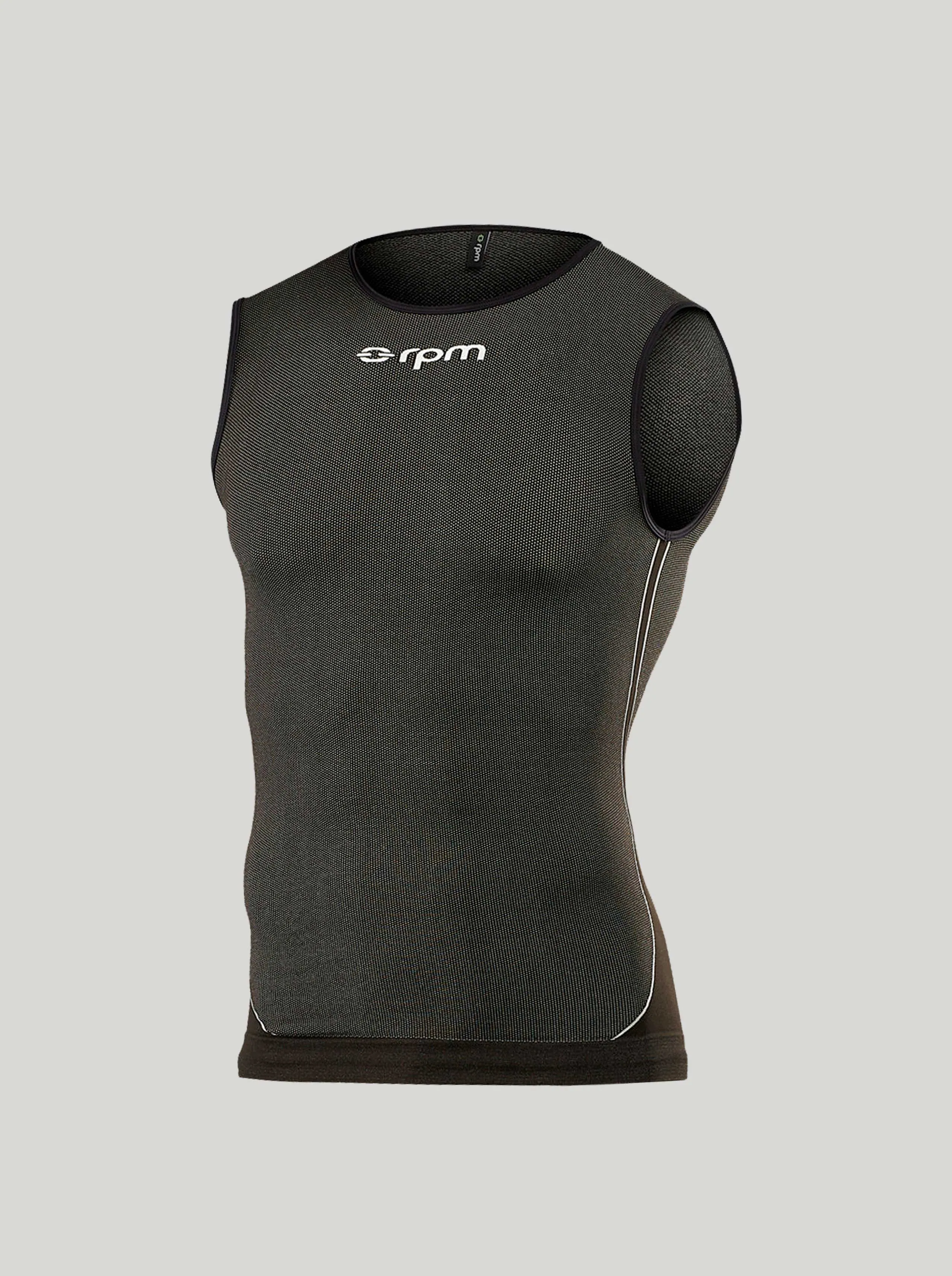 Black Sleeveless Base Layer (UNISEX)