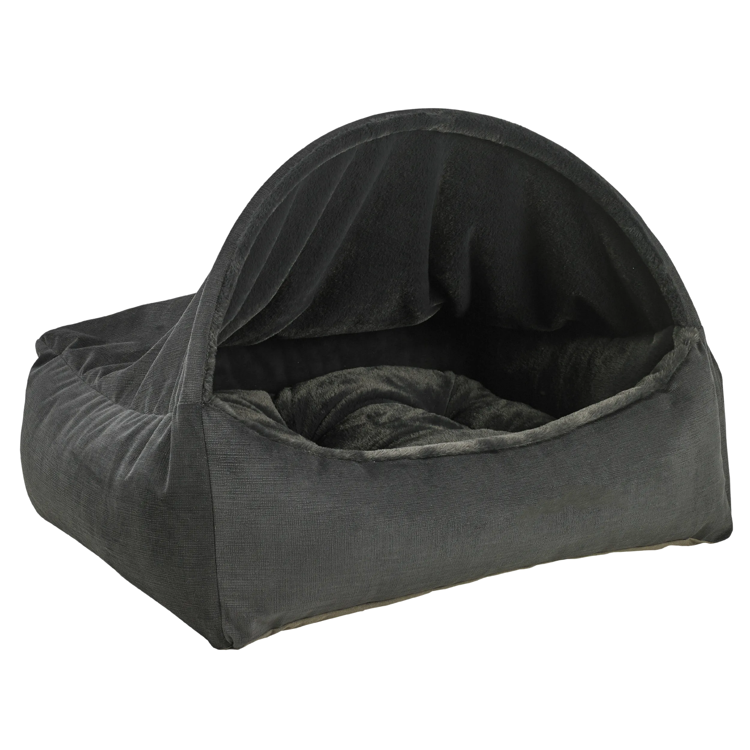 Canopy Burrow Bed | Galaxy Sheepskin Faux Fur