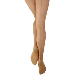 Capezio Studio Basics Girl's Fishnet Tights w/Seams