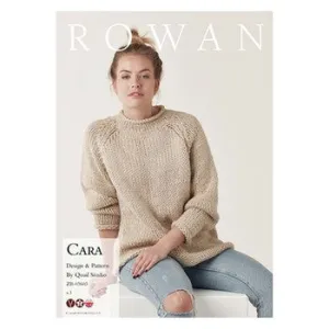 Cara Big Wool Raglan Sleeve Jumper Knitting Pattern