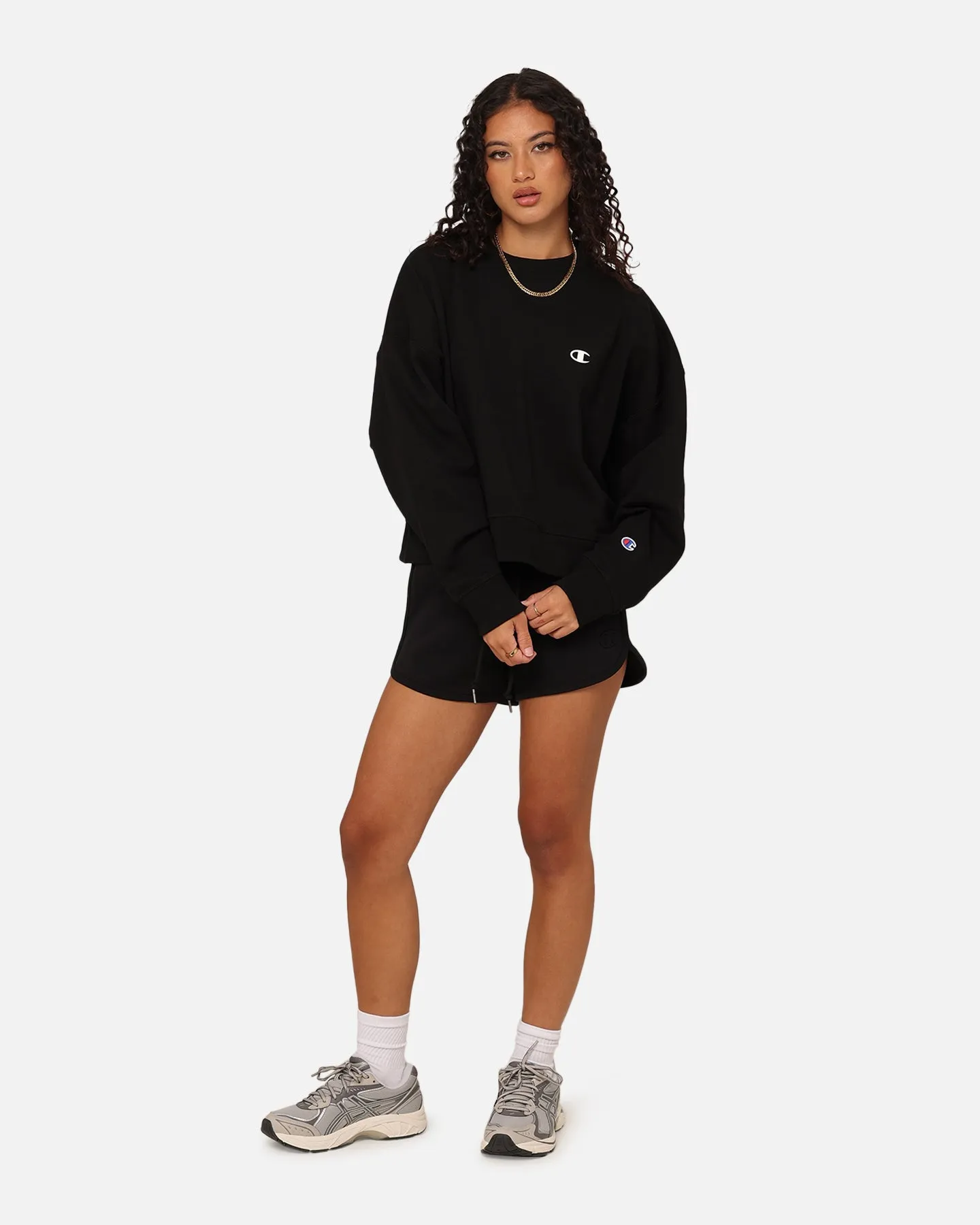 Champion Women's Rochester Base Crewneck Black