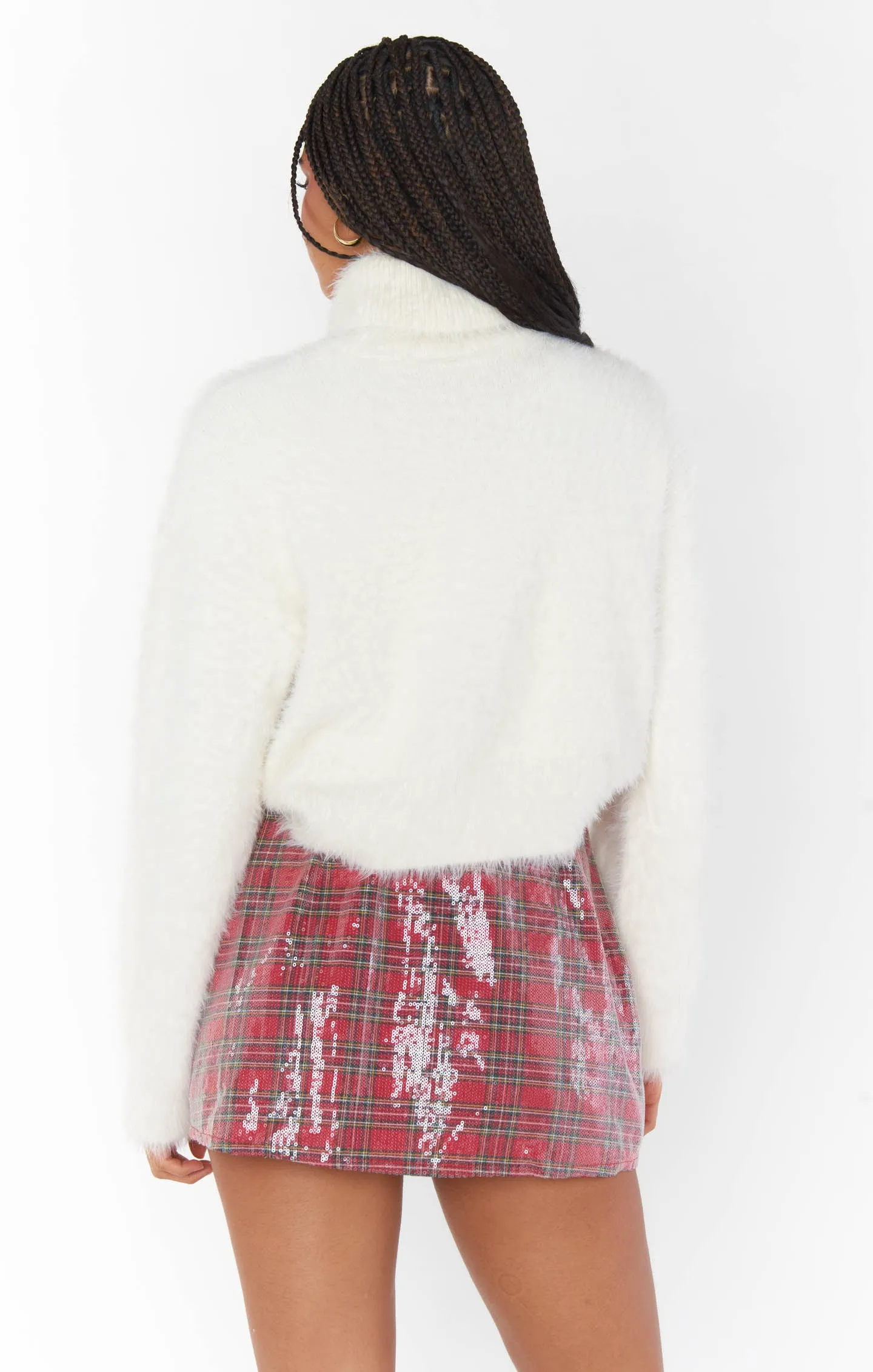 Chester Sweater ~ White Knit