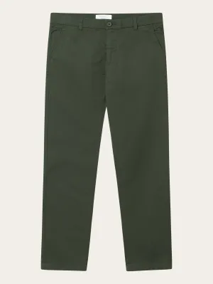 CHUCK regular chino poplin pant - Forrest Night