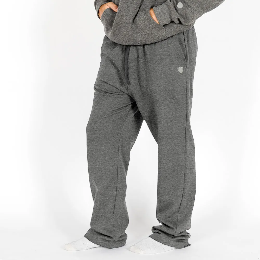 Classic Sweatpants | Blackout American Flag | Dark Heather Grey