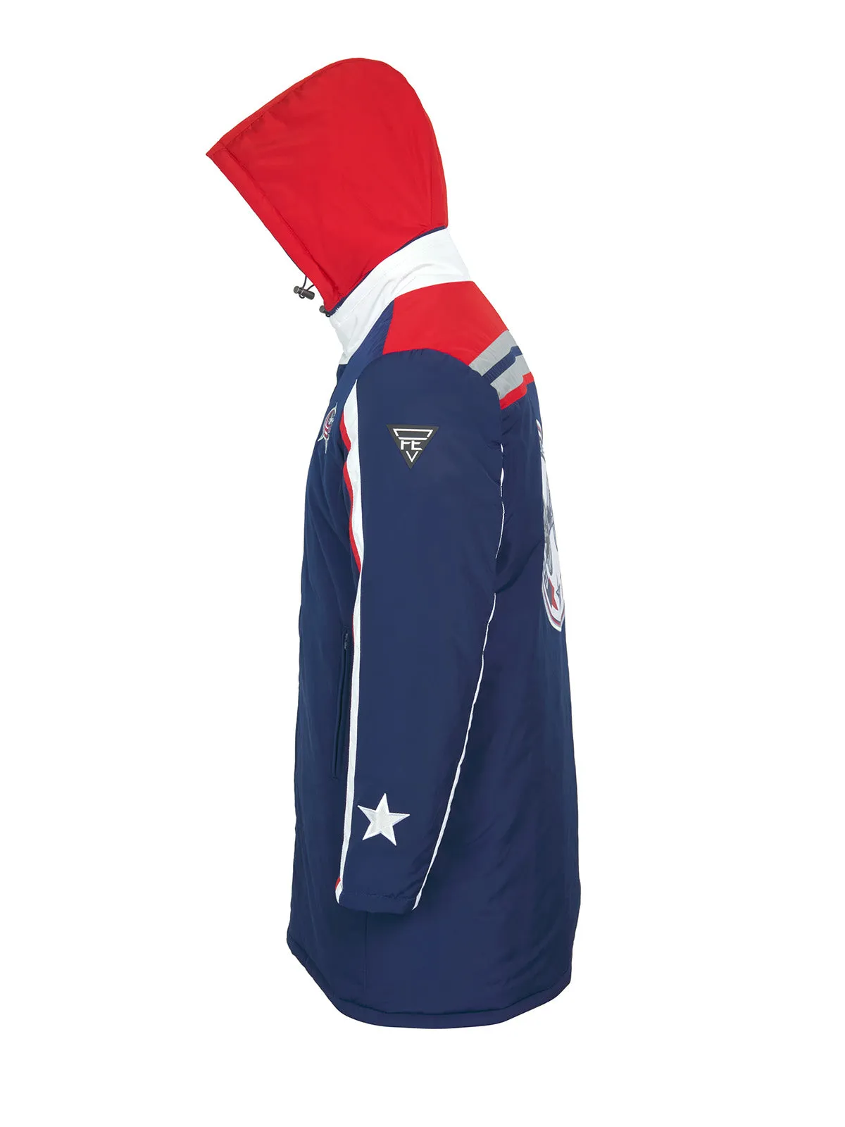 Columbus Blue Jackets Reversible Parka Jacket