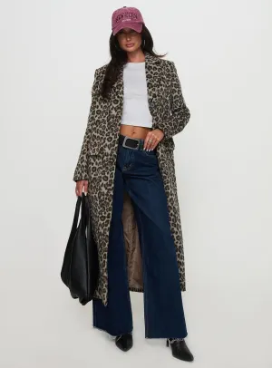 Fashionkova Cosmo Please Coat Leopard