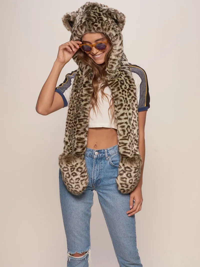 Forest Leopard Collector Edition Luxe Faux Fur Hood