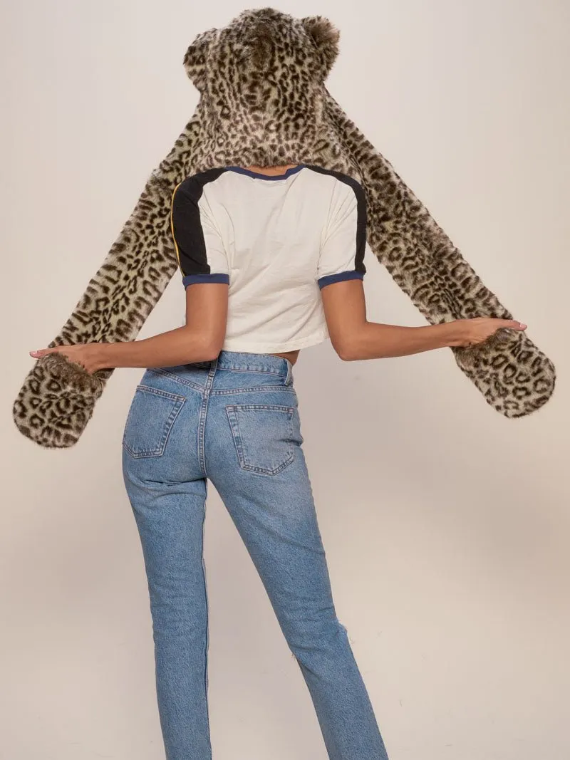 Forest Leopard Collector Edition Luxe Faux Fur Hood