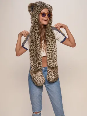 Forest Leopard Collector Edition Luxe Faux Fur Hood