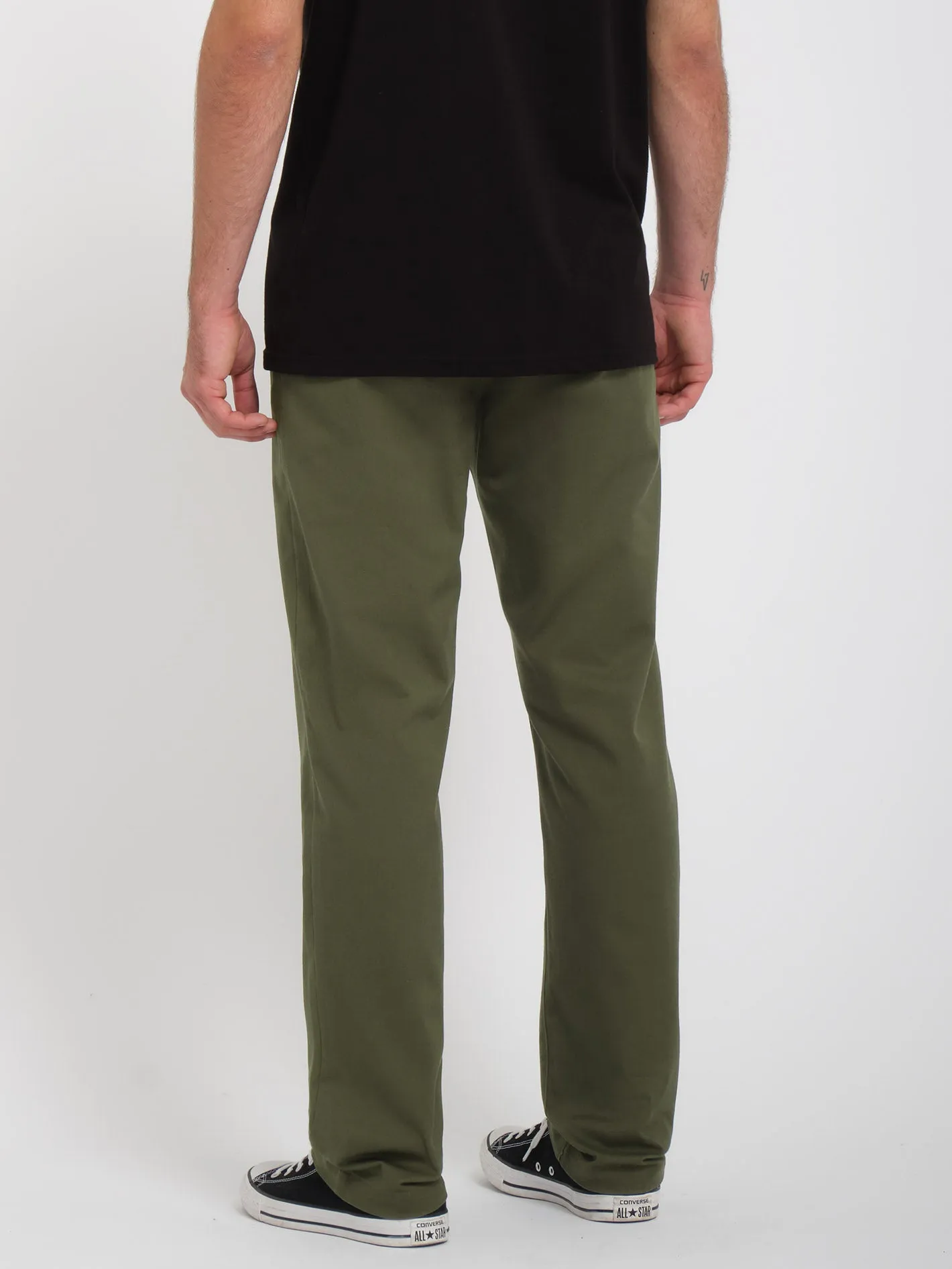 Frickin Modern Stretch Chino Trousers - SQUADRON GREEN