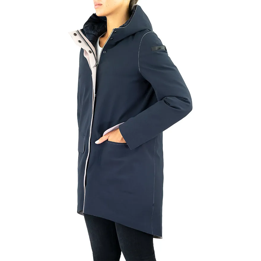 Giaccone RRD Down Under Parka Lady Blue Black