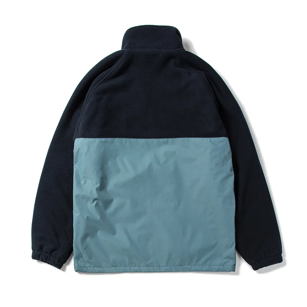 HALF FLEECE JACKET NAVY