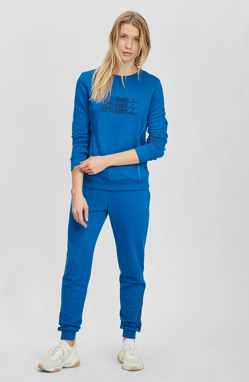 High-Waist Sweatpants | Ocean Blue