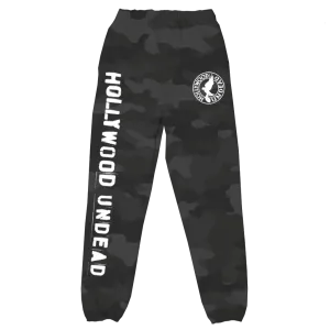 Hotel Kalifornia Circle Logo Sweatpants (Black Camo)