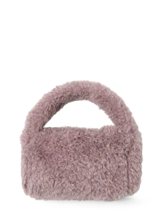 Il Gufo   Faux fur shoulder bag 