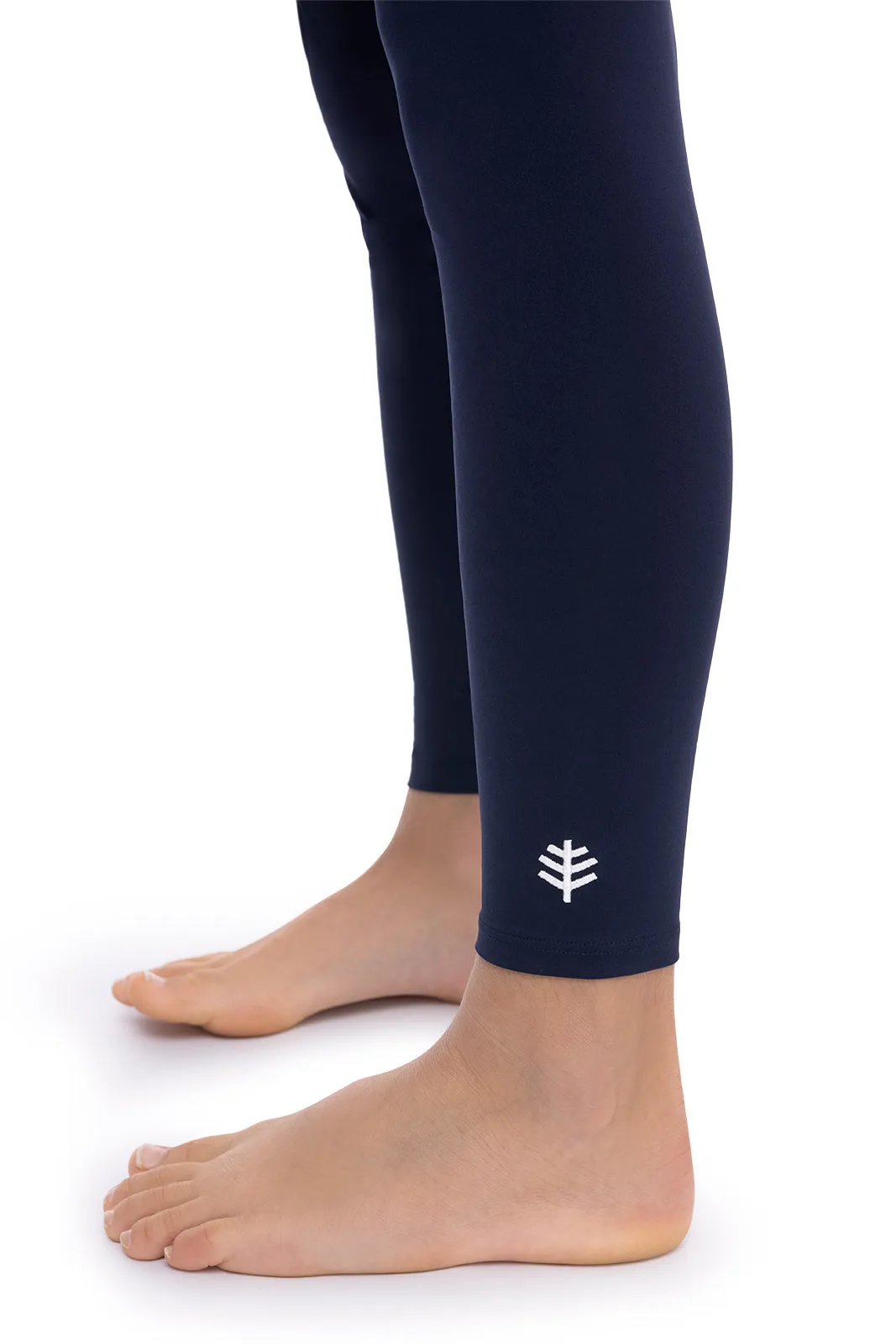 Kid's Wave Swim Tights | Navy