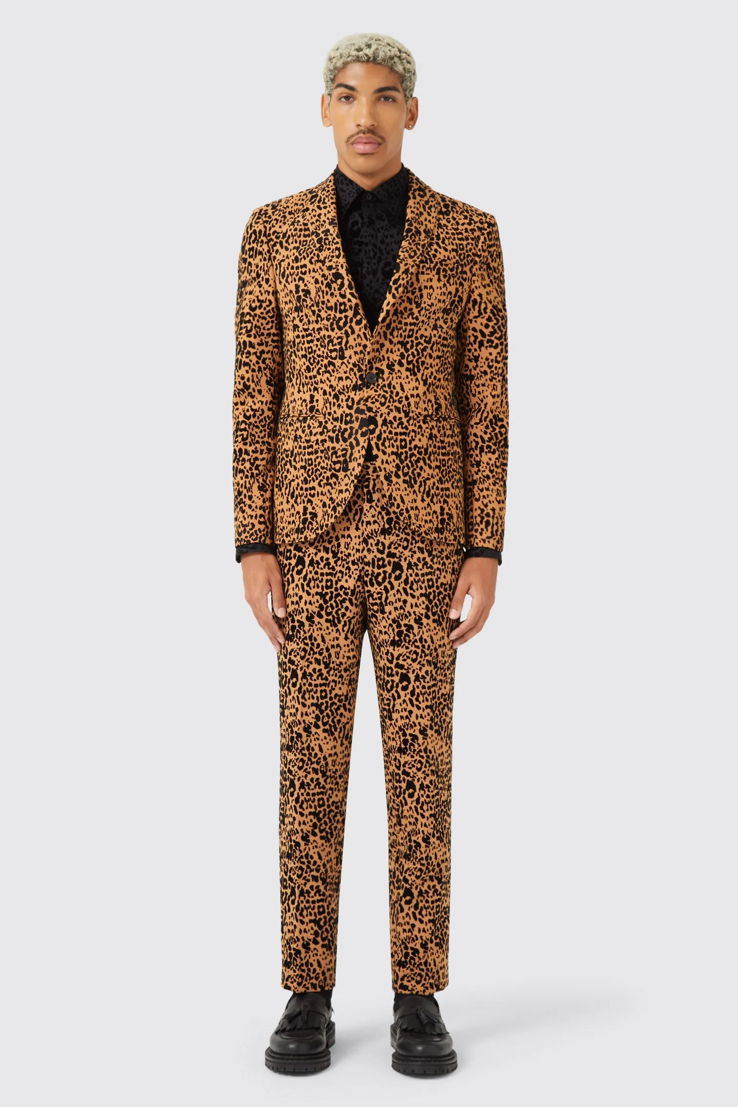 Kilkea Slim Fit Leopard Print Jacket TT x AM - ARCHIVE