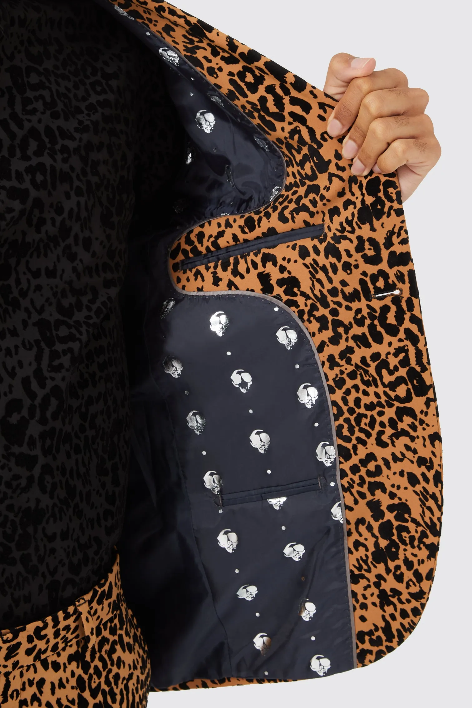 Kilkea Slim Fit Leopard Print Jacket TT x AM - ARCHIVE