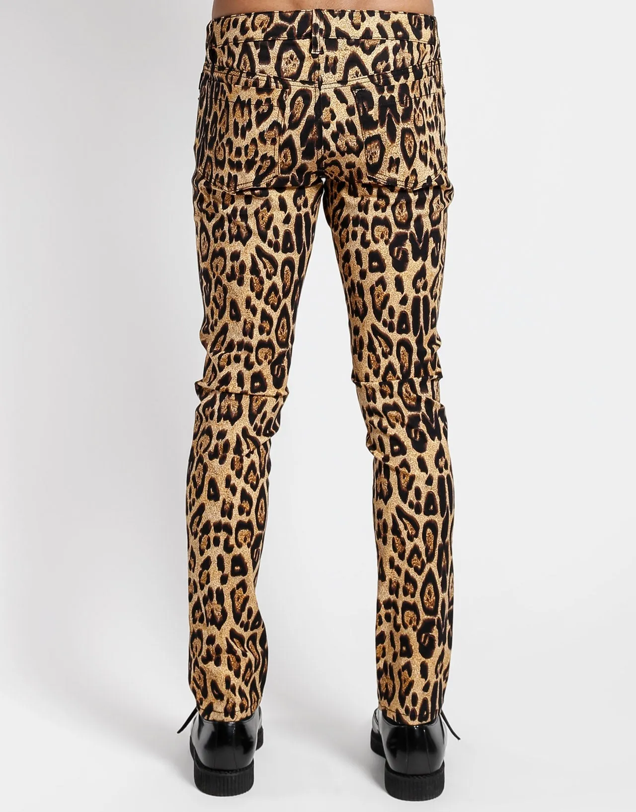 LEOPARD ROCKER JEAN