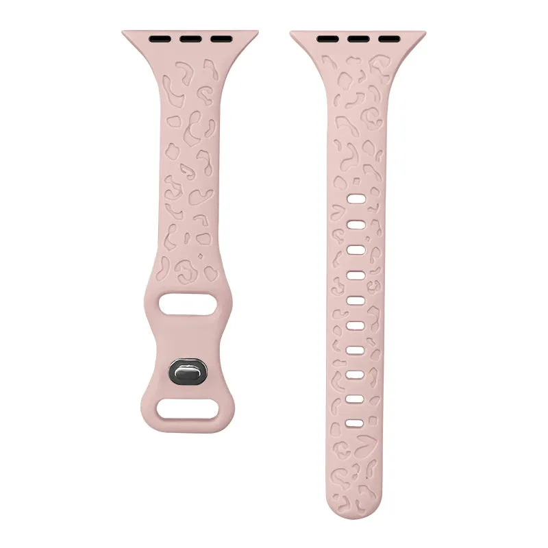 Leopard Slim Silicone Strap for Apple Watch