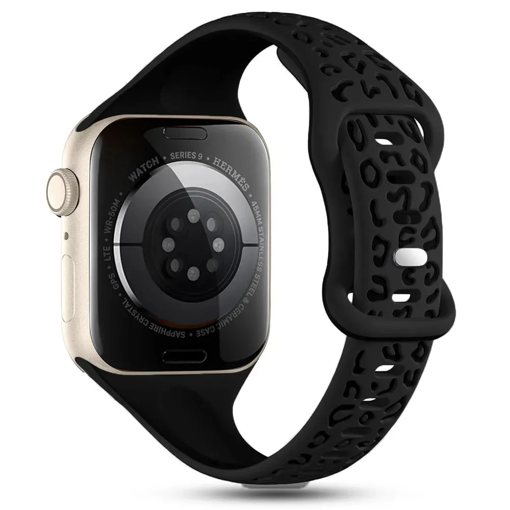 Leopard Slim Silicone Strap for Apple Watch