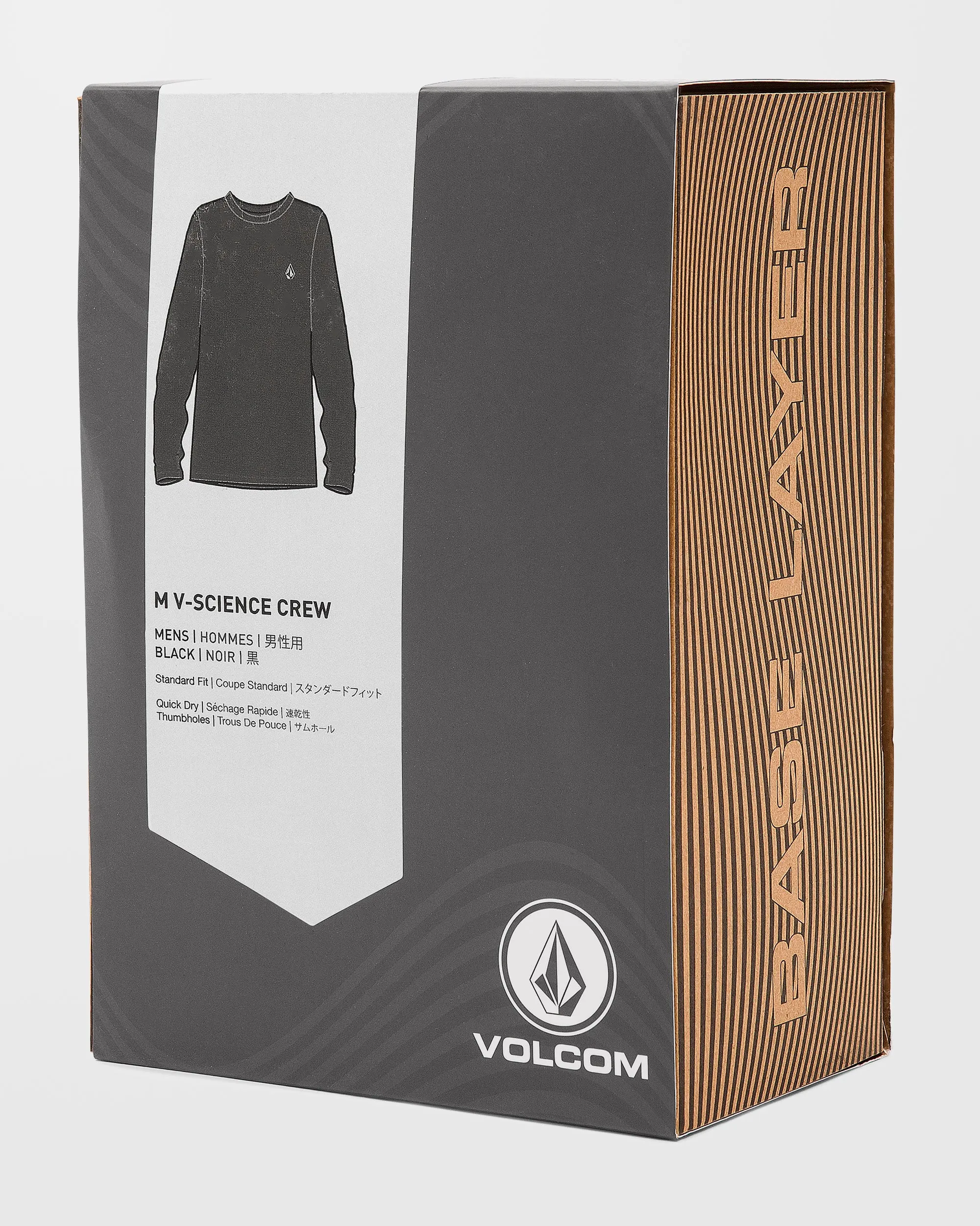 M V-Science Base Layer Top - Black