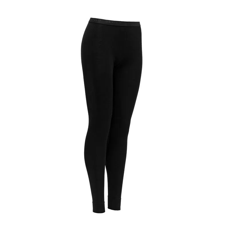 Mallas de mujer Devold Hiking Woman Long Johns (negras)