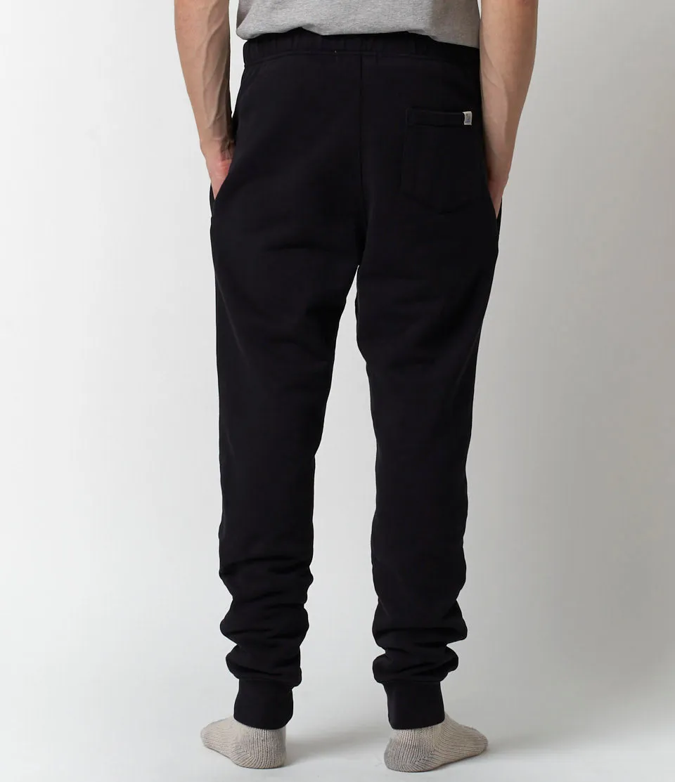 Merz b. Schwanen SP01 Good Basics Sweatpant - Deep Black