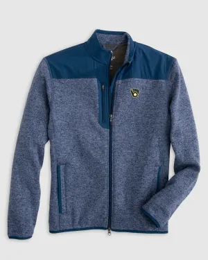 Milwaukee Brewers Arlo Full Zip Fleece Jacket