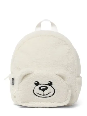 Moschino   Faux fur bear backpack 