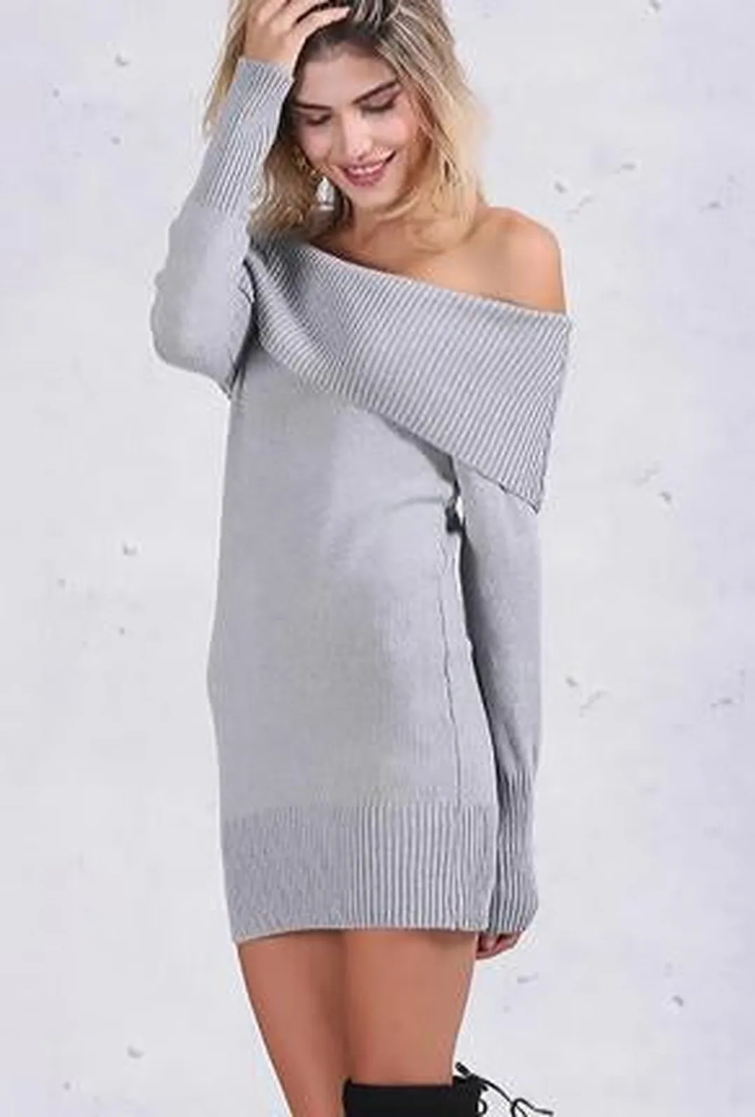 NICOLE - SWEATER DRESS