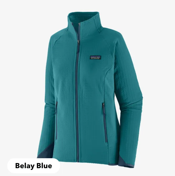 Patagonia Women's R2 TechFace Jacket Belay Blue