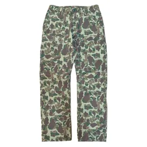 Pre order! Camouflage "Frog Skin" Japanese Fabric Double Knee Work Pant