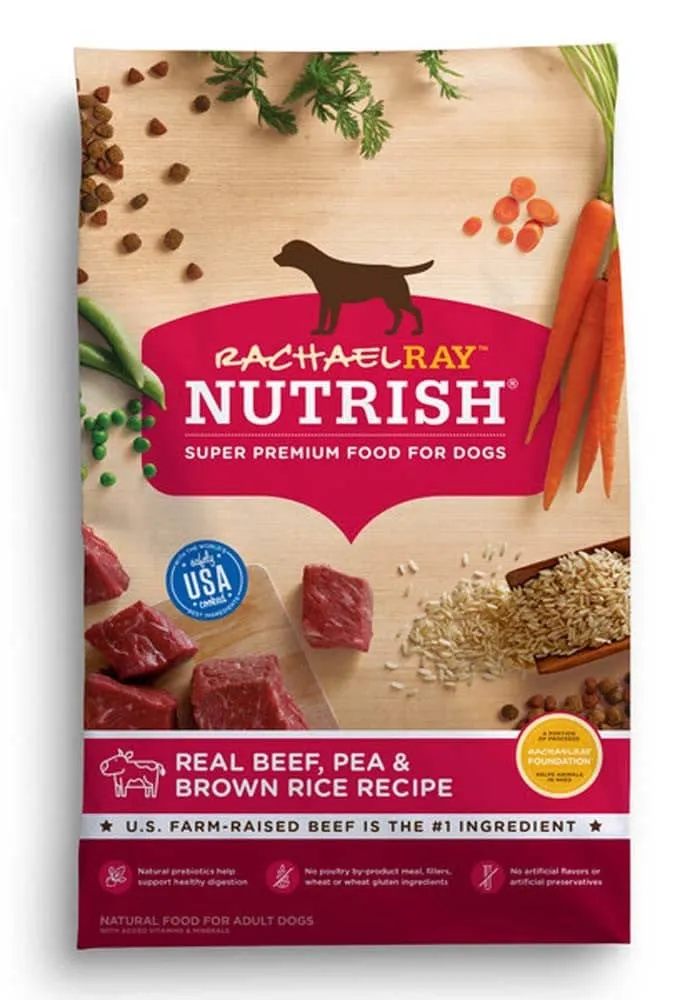 Rachael Ray NUTRISH Beef And Brown Rice Dry Dog Food 1ea/6 lb