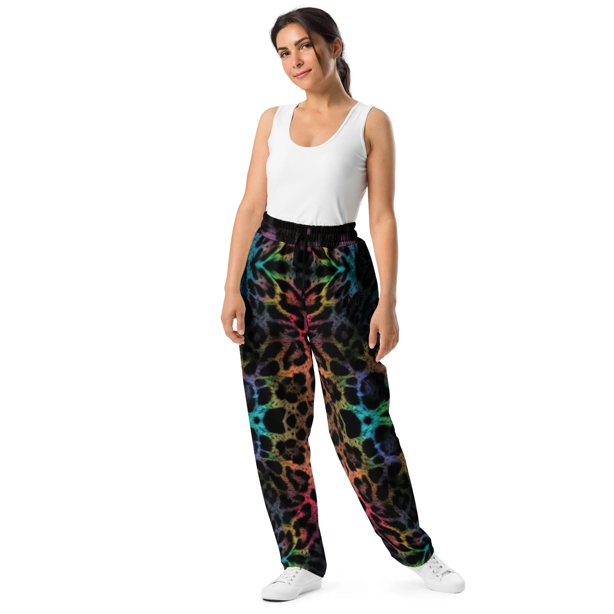 Rainbow Jaguar Wide-leg joggers