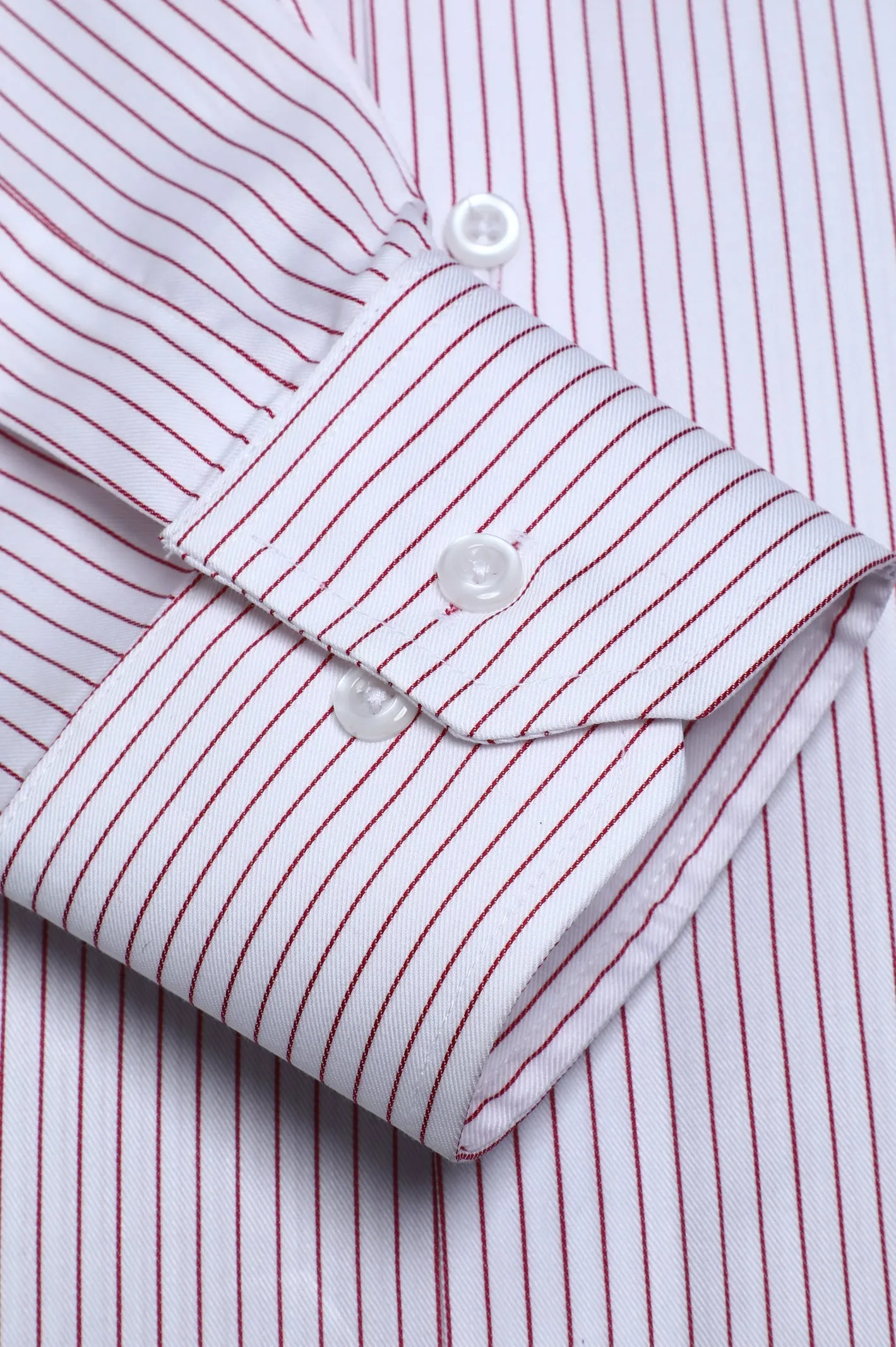 Red Stripes Formal Shirt