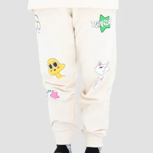 Ripndip Shroom Mania Sweat Pants Bone