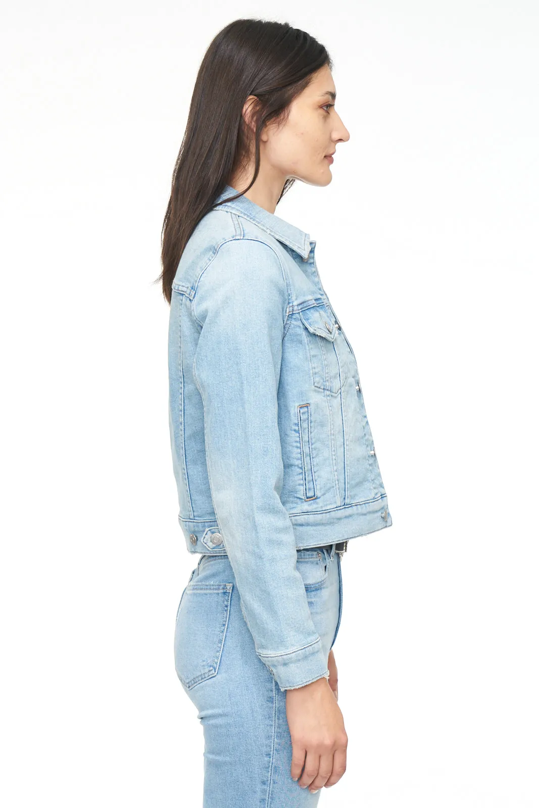 Saba Fitted Denim Jacket - Retreat