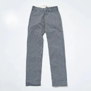 SAMURAI JEANS - SWC500WP-HC/ST Work Pants in Hickory Stripe (One Wash)