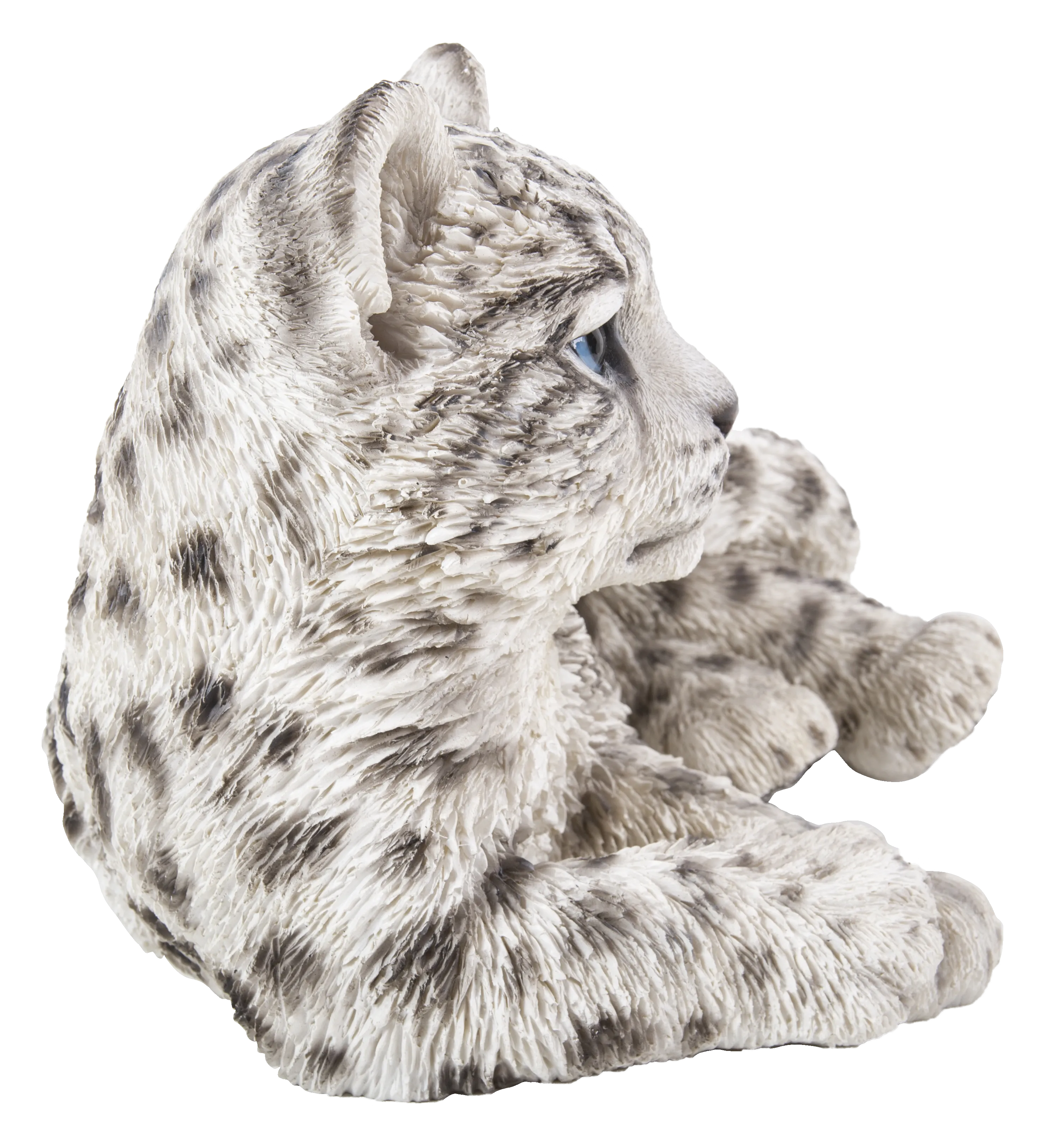 Snow Leopard Cub Statue