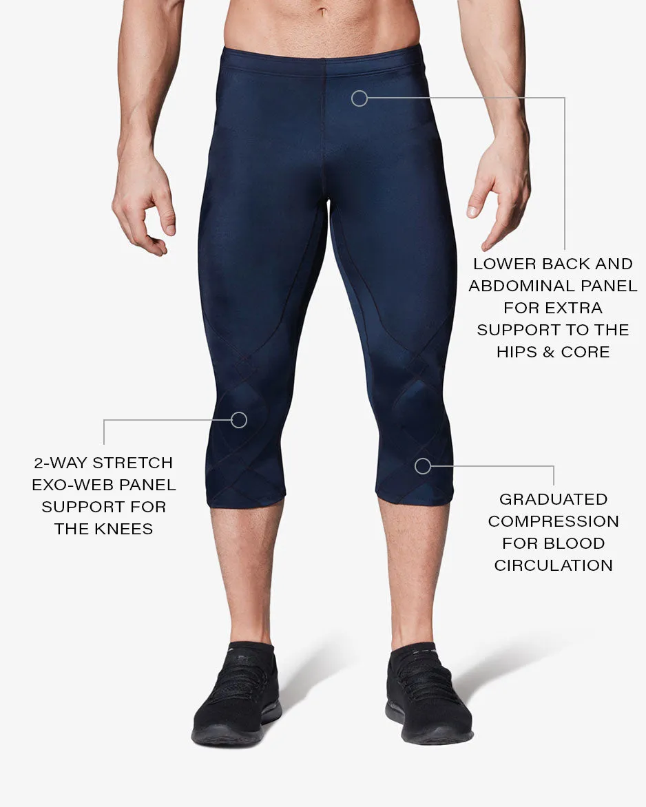 Stabilyx Joint Support 3/4 Compression Tight: Men's True Navy