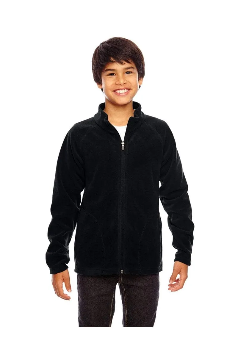 Team 365 TT90Y: Youth Campus Microfleece Jacket