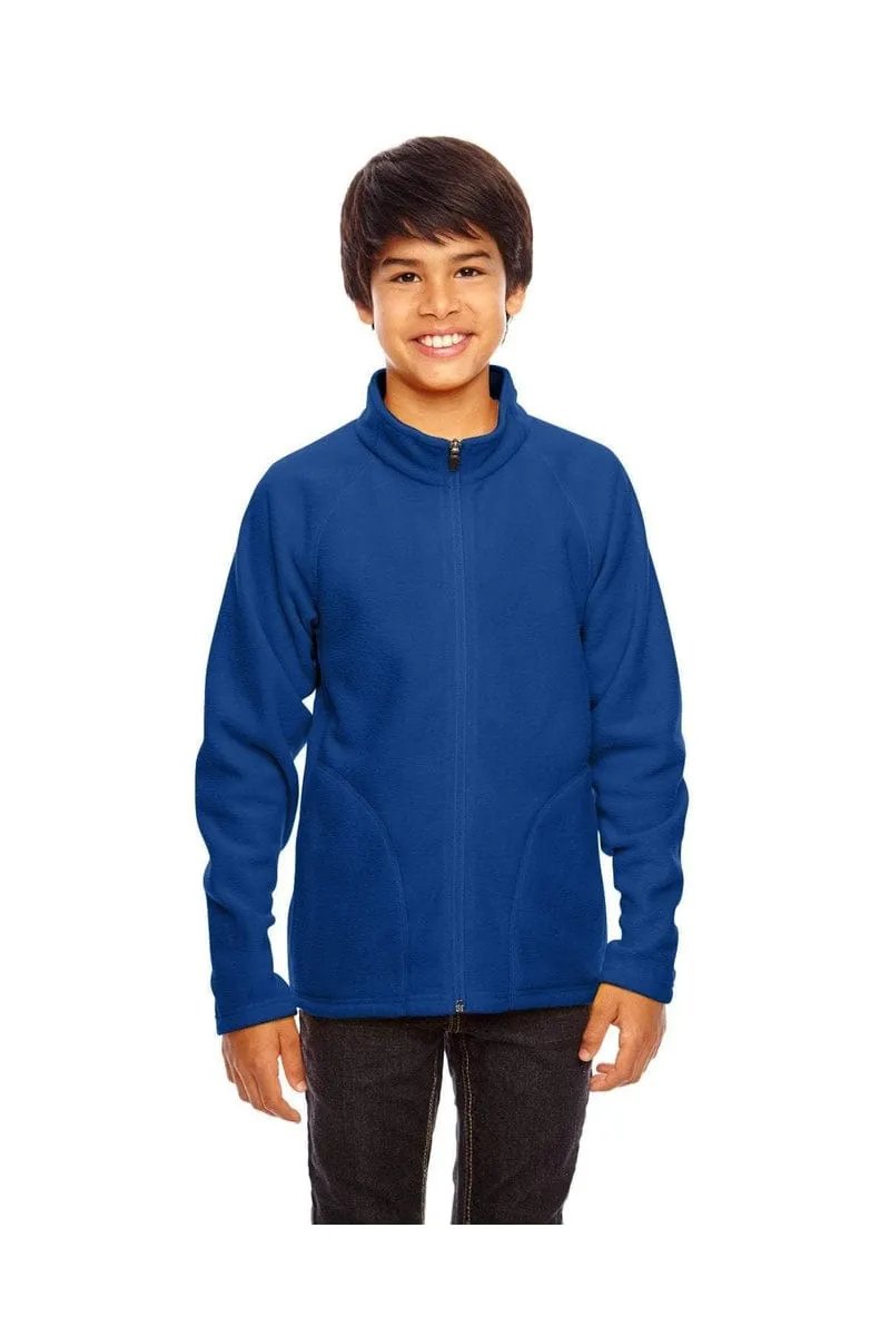 Team 365 TT90Y: Youth Campus Microfleece Jacket