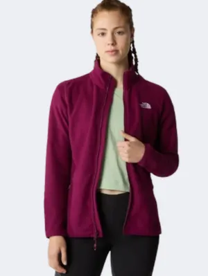 The North Face 100 Glacier Women Skiing Fleece Boysenberry