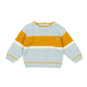 Tutto Piccolo Jersey Tricot Knitted Sweater - Porcelain