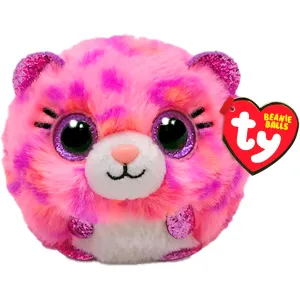 Ty Beanie Ball - Topaz Pink Leopard