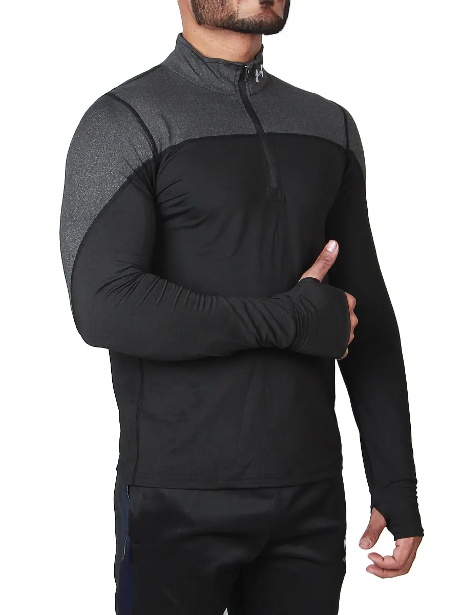 Ultra Next - Full Sleeves T-Shirt - 9305 - Black / Grey